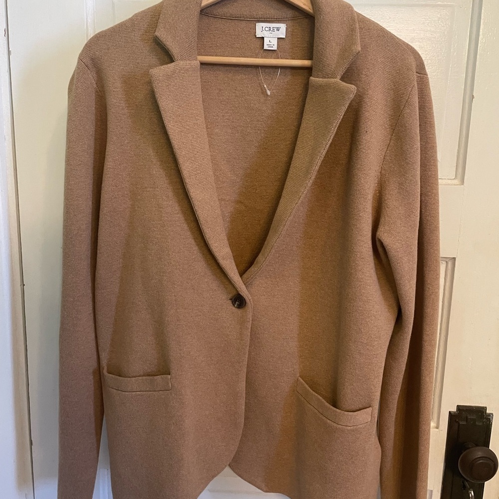 J. Crew Women's Camel Blazer